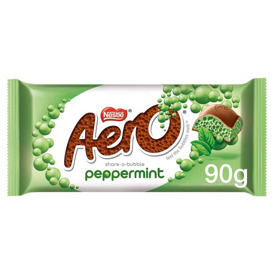 Aero Peppermint Mint Chocolate Bar (90g)